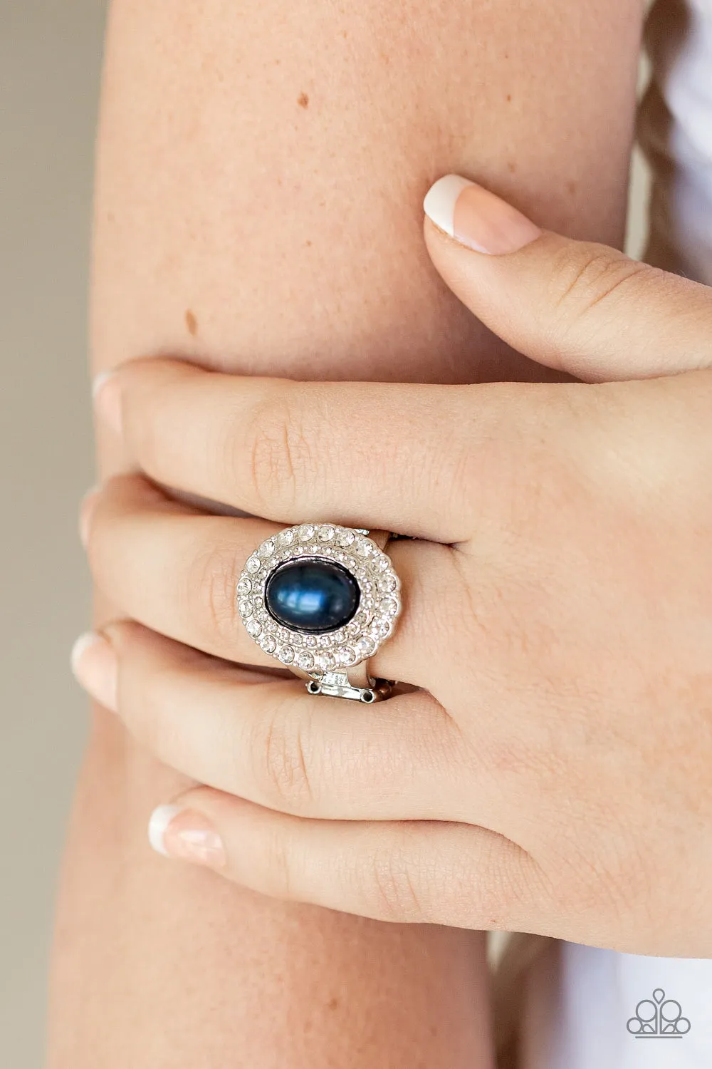 ** Sprinkle On The Shimmer - Blue - Paparazzi Accessories