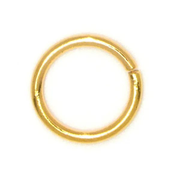 14KT Gold Plated Jump Rings from CousinDIY