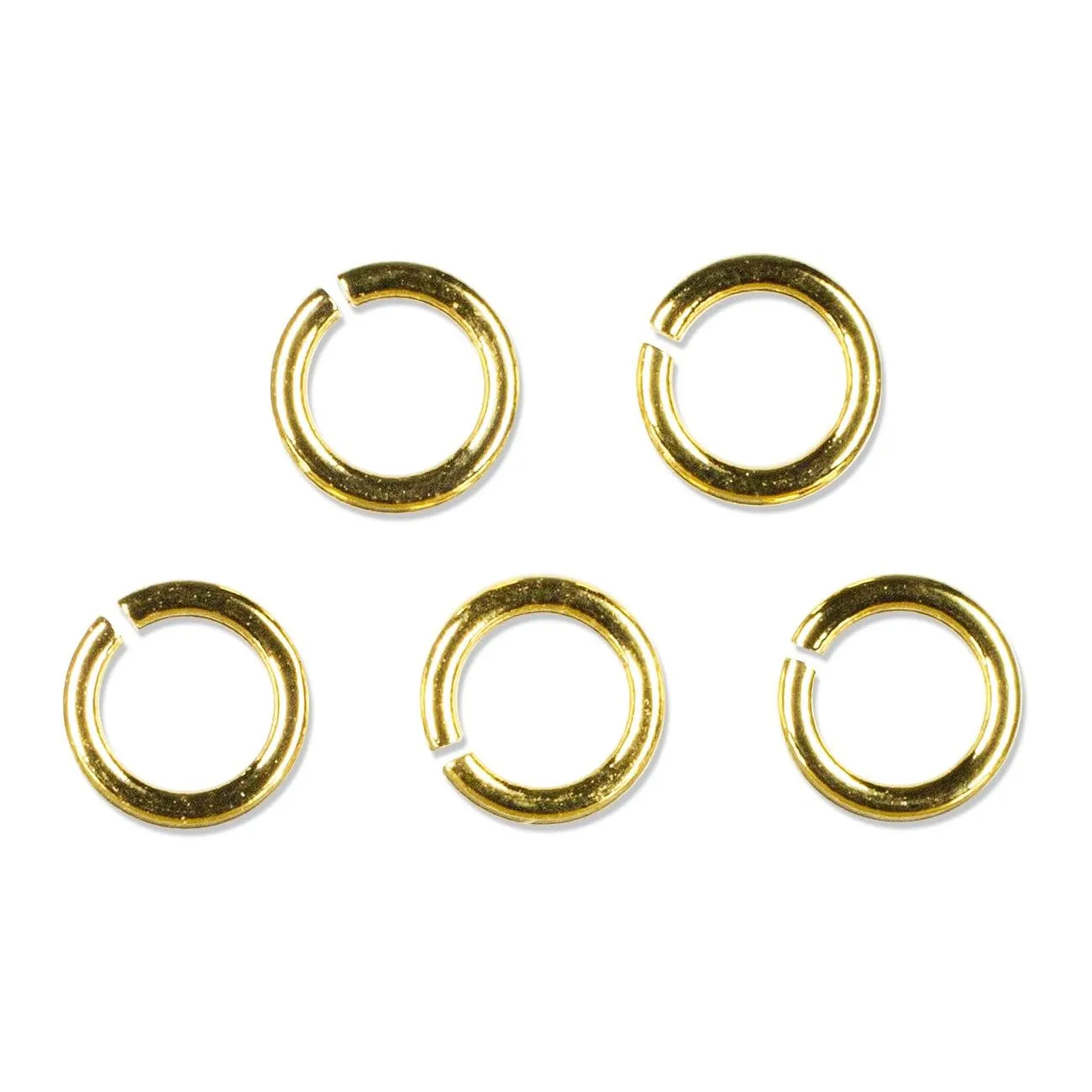 14KT Gold Plated Jump Rings from CousinDIY