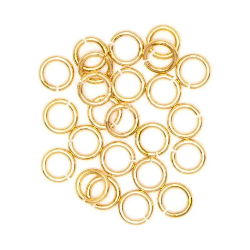 14KT Gold Plated Jump Rings from CousinDIY