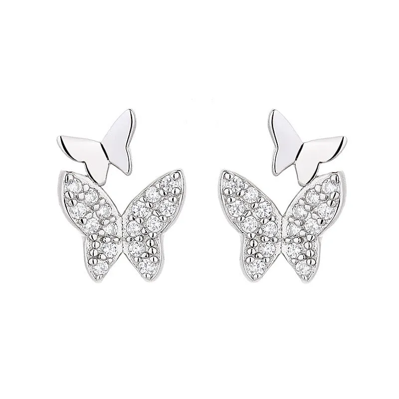 4 in 1 Butterfly 925 Necklace Set – Elegant & Timeless