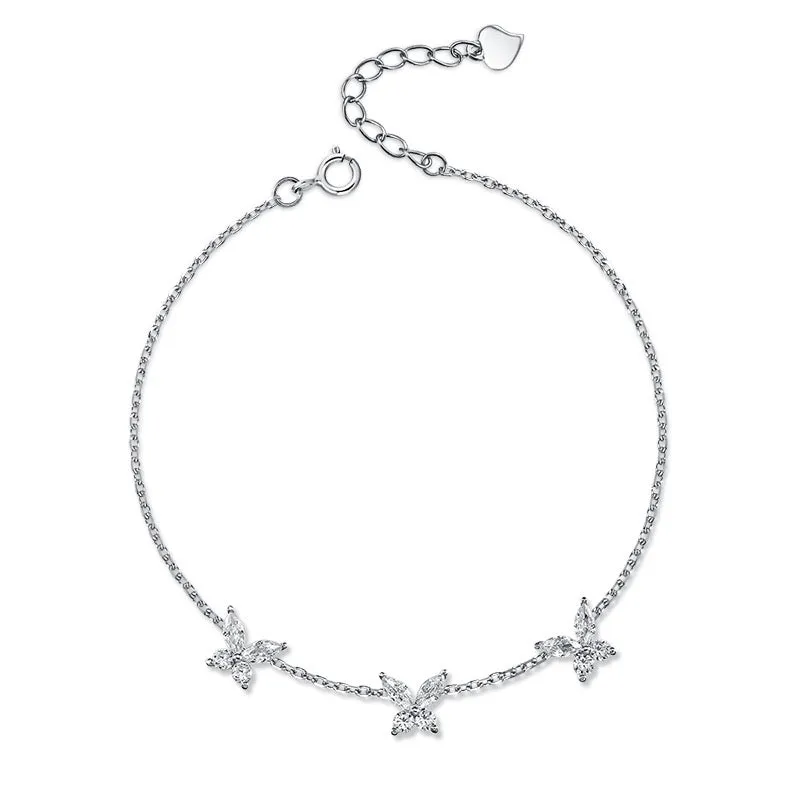 4 in 1 Butterfly 925 Necklace Set – Elegant & Timeless