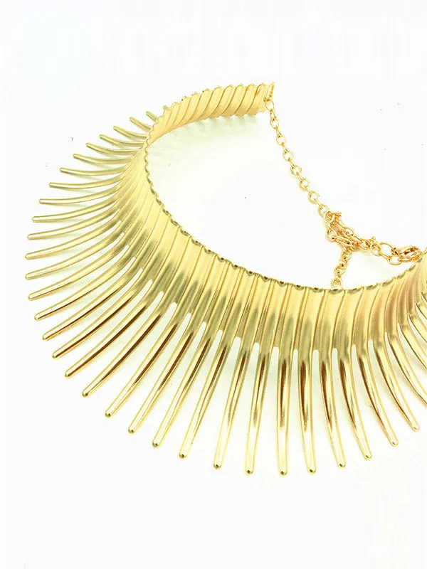 Adjustable Geometric Solid Color Necklaces Accessories