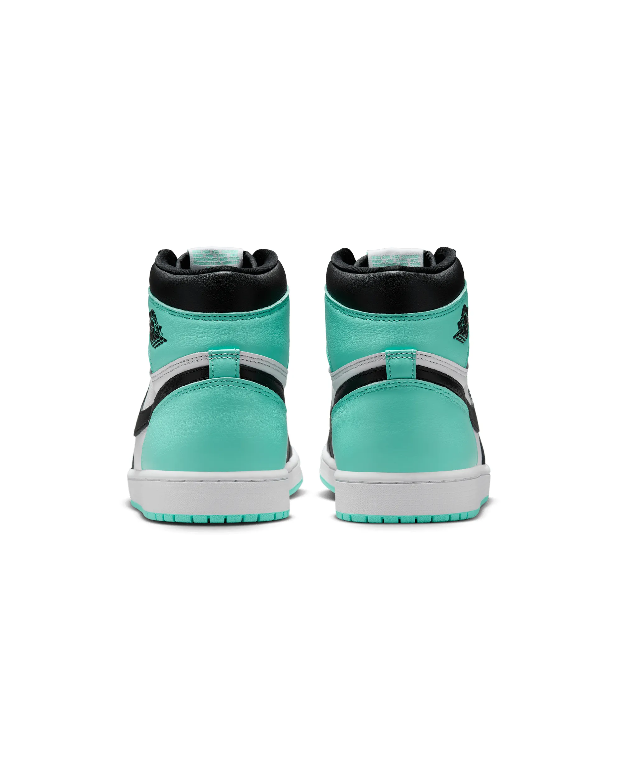 Air Jordan 1 Retro High Og - White / Black / Green Glow