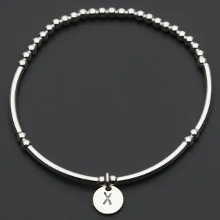 Alphabet Bracelet - Silver
