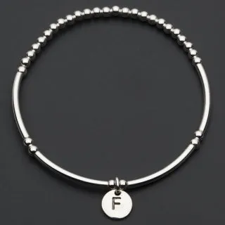 Alphabet Bracelet - Silver