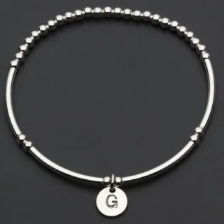 Alphabet Bracelet - Silver
