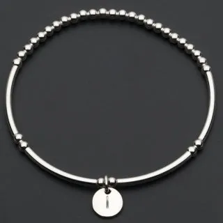 Alphabet Bracelet - Silver