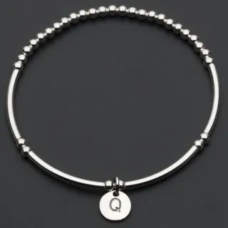 Alphabet Bracelet - Silver