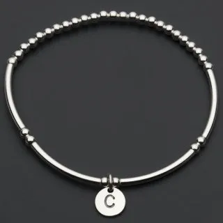 Alphabet Bracelet - Silver