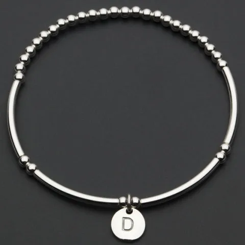 Alphabet Bracelet - Silver