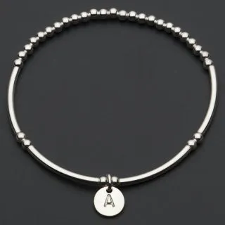Alphabet Bracelet - Silver