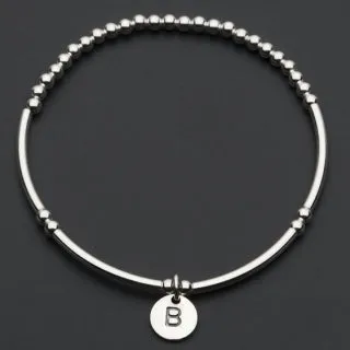 Alphabet Bracelet - Silver