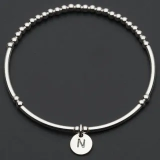 Alphabet Bracelet - Silver
