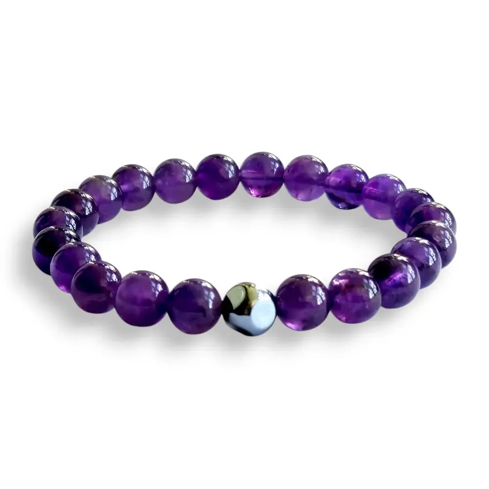 Amethyst Bracelet for Serenity & Balance