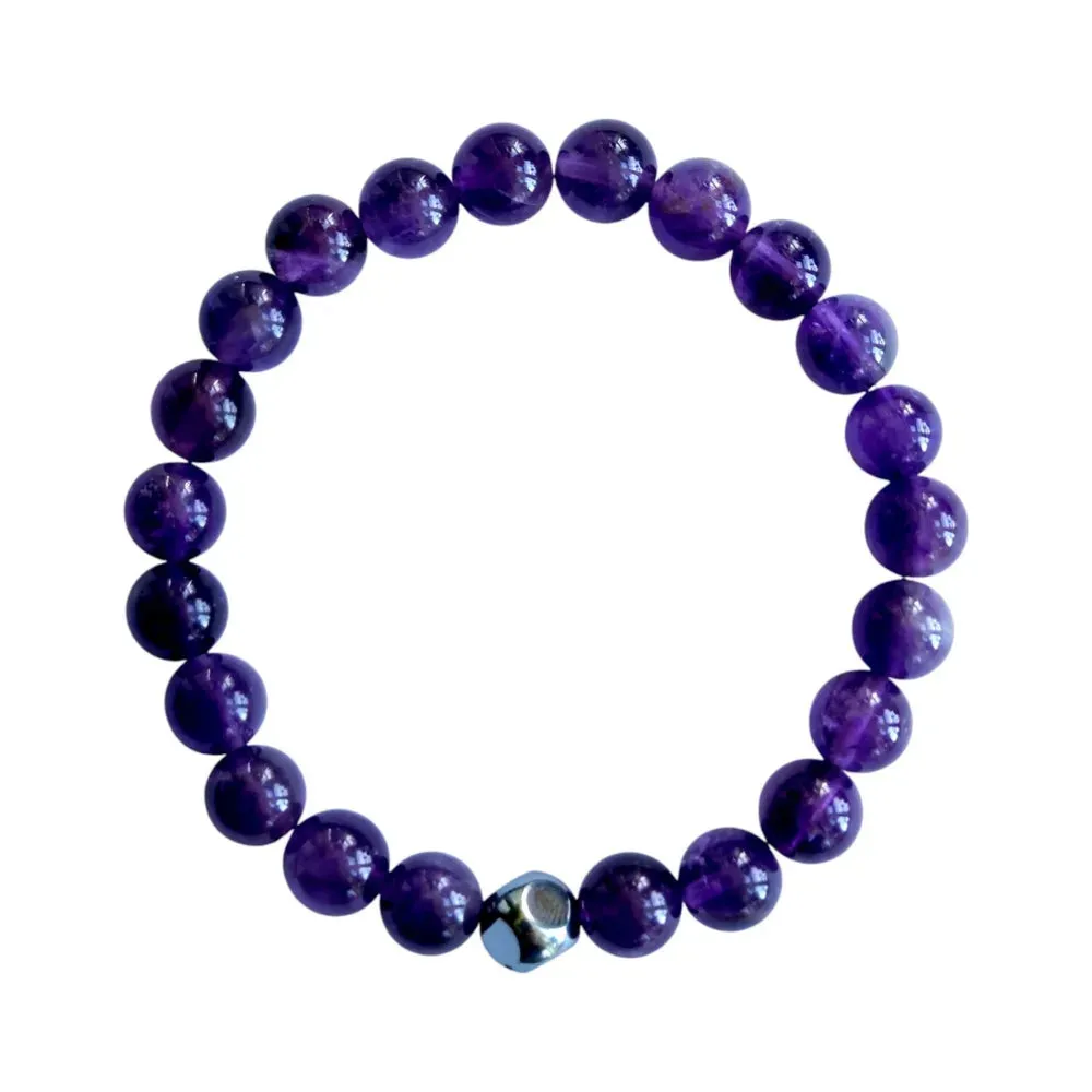 Amethyst Bracelet for Serenity & Balance