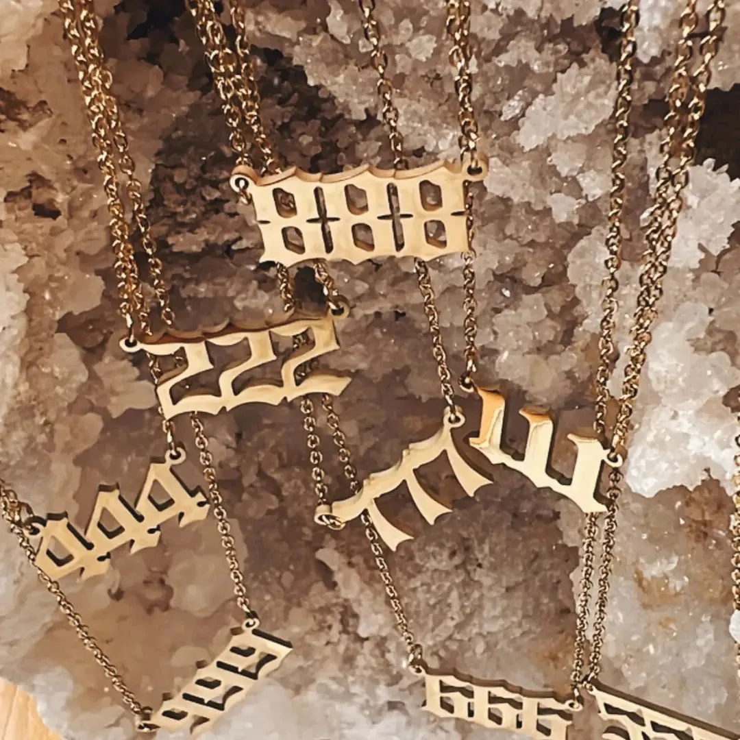 Angel Number Necklaces