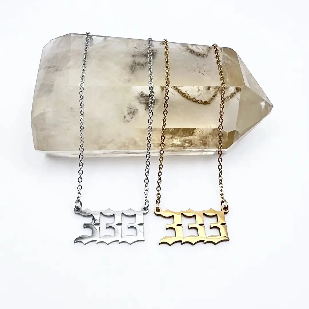 Angel Number Necklaces