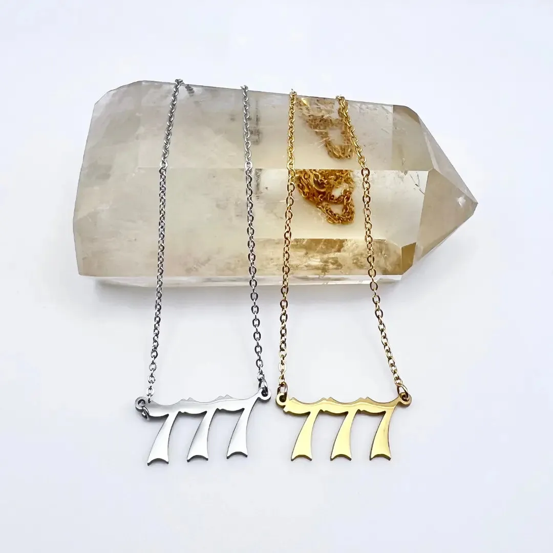 Angel Number Necklaces