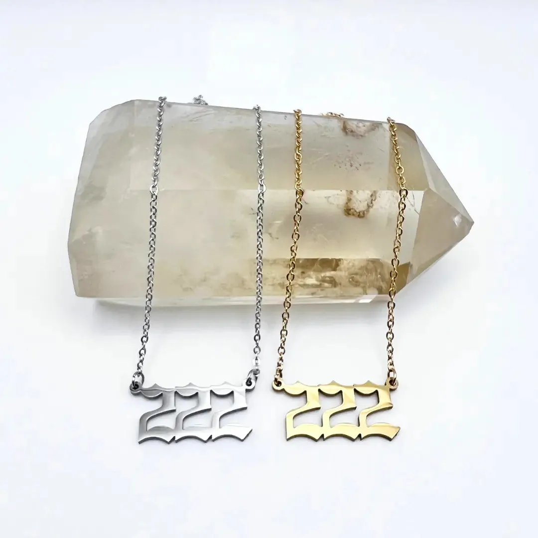 Angel Number Necklaces
