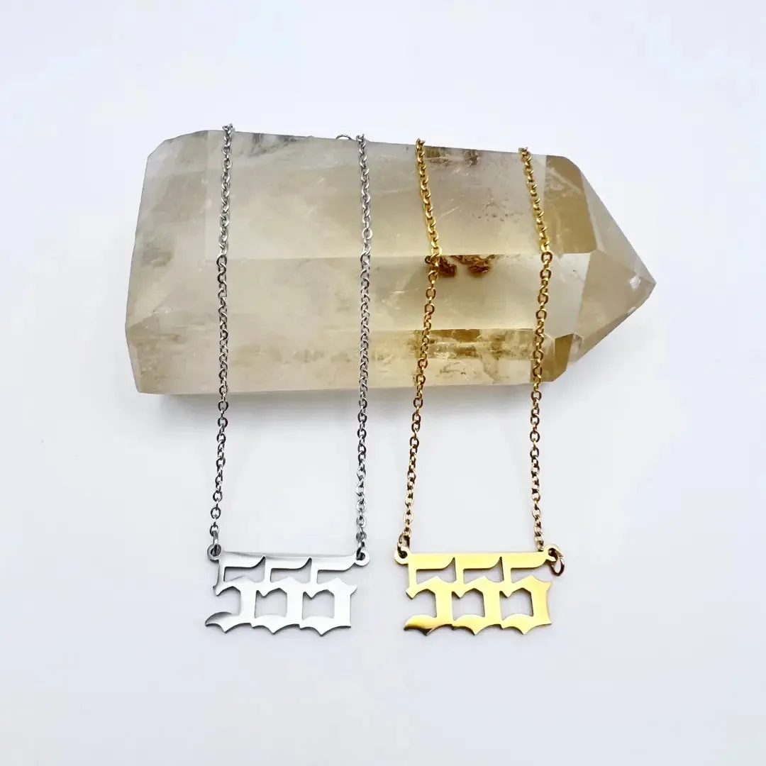 Angel Number Necklaces