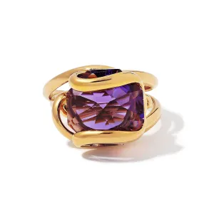 Beacon Ring in Amethyst