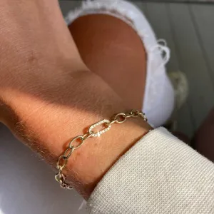 BIJOUX DIAMOND LINK BRACELET