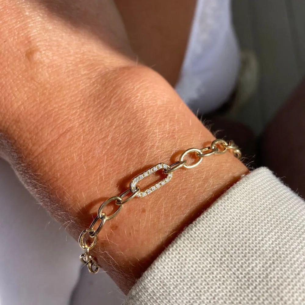 BIJOUX DIAMOND LINK BRACELET