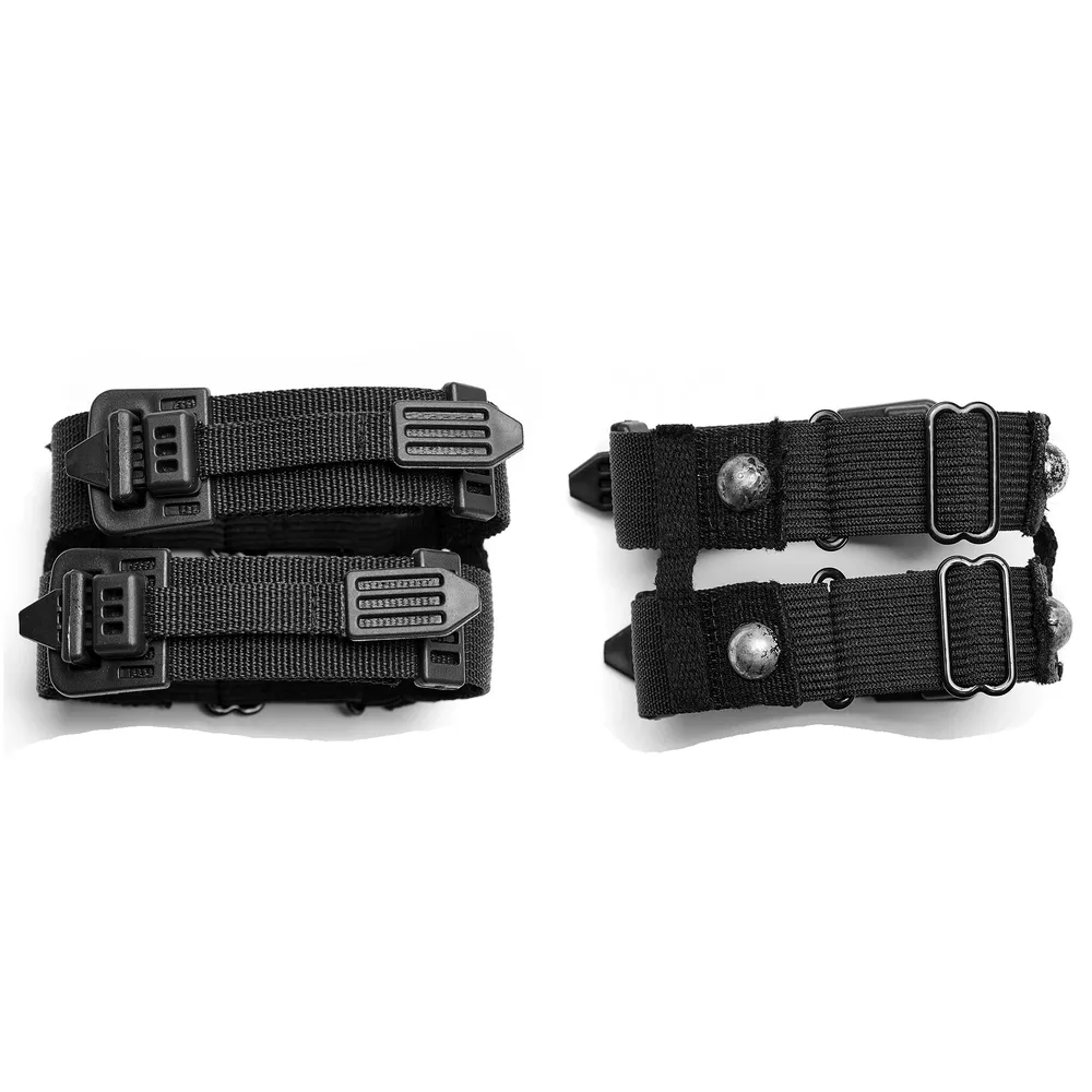 Black Punk Rave Adjustable Bracelet - Versatile Style
