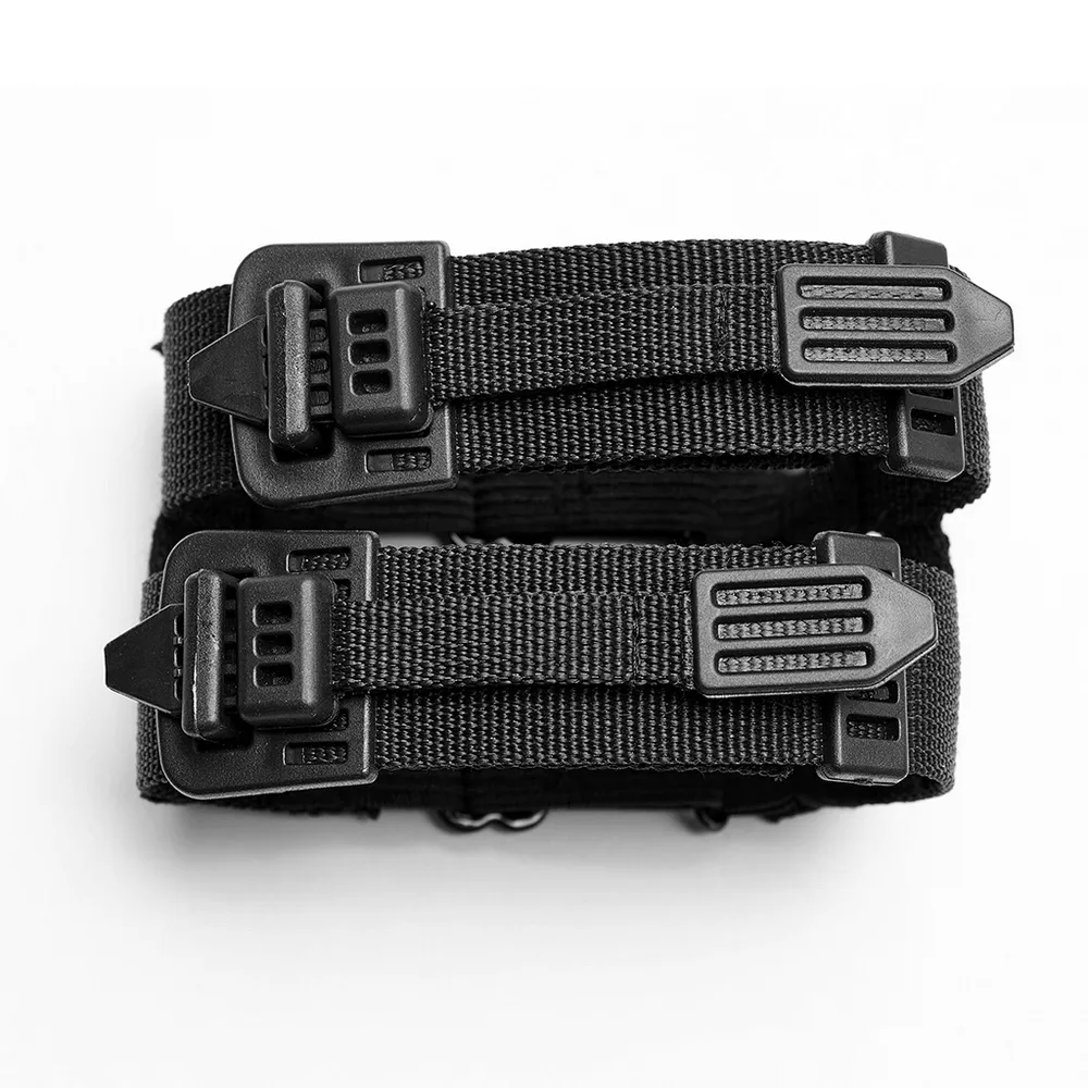 Black Punk Rave Adjustable Bracelet - Versatile Style