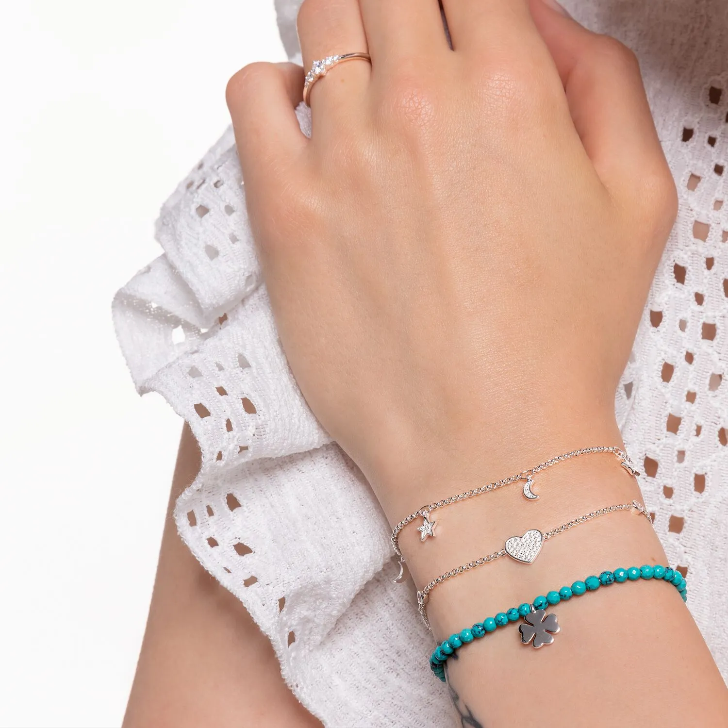 Bracelet Star & Moon