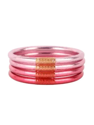 BuDhaGirl | All Weather Bangles - Carousel Pink