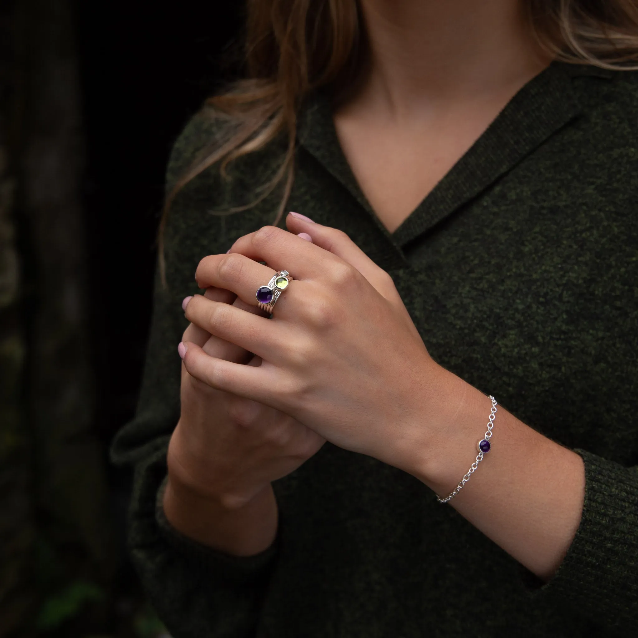 Citrine Gemstone Bracelet