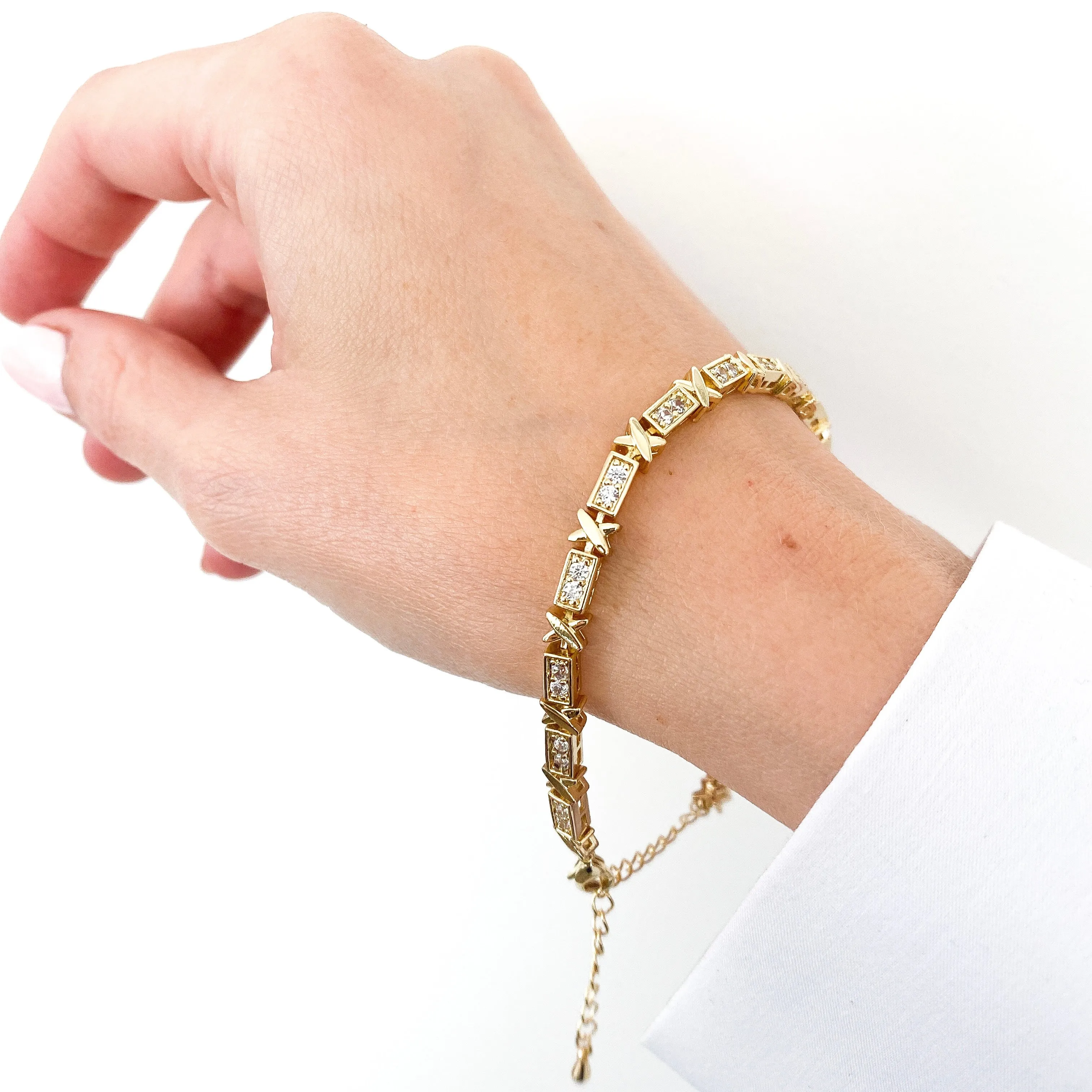 Clarissa Cris Cross Bracelet