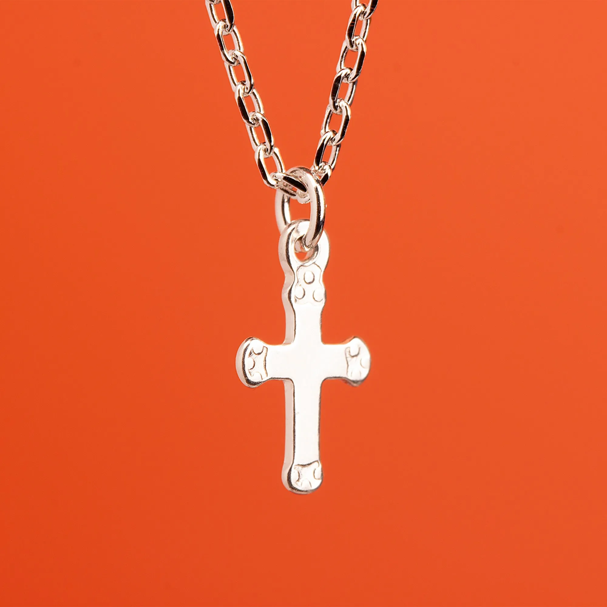 Cross Necklace - Sterling Silver