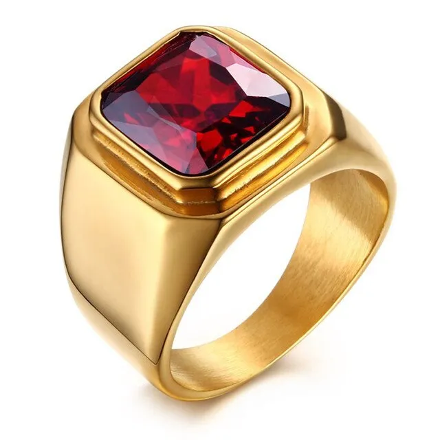 Cubic Zircon Ring