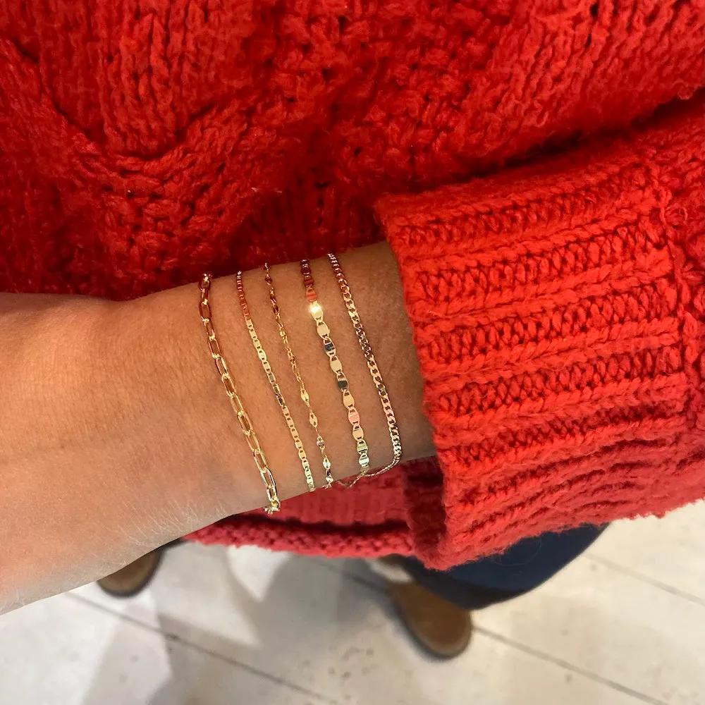 CURB CHAIN BRACELET