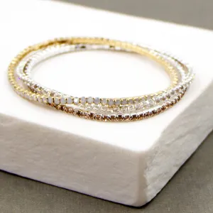 Delicate stretchy bracelet, 10 pack  (3 pieces in 1 pack)