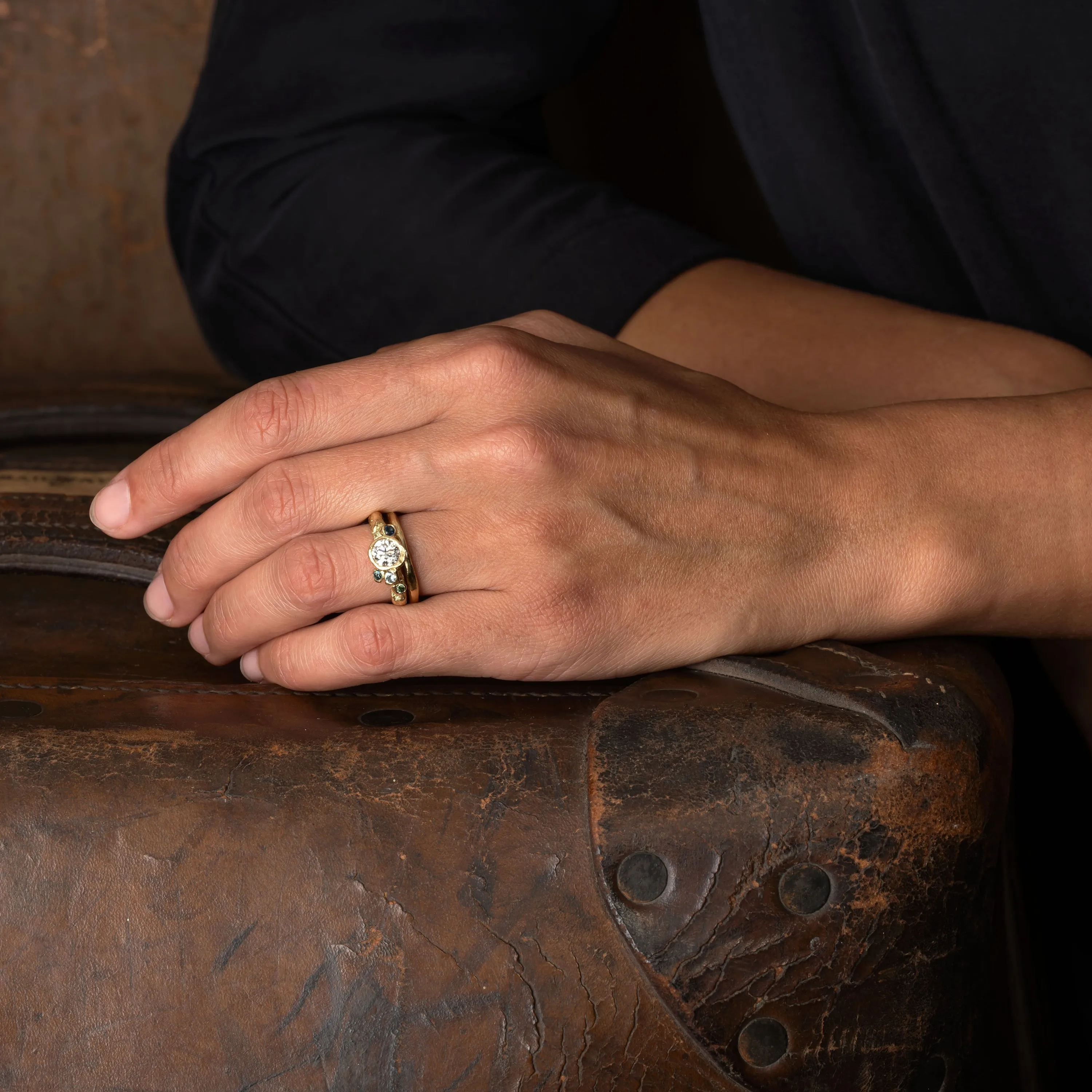 Diamond Tide Pool Ring