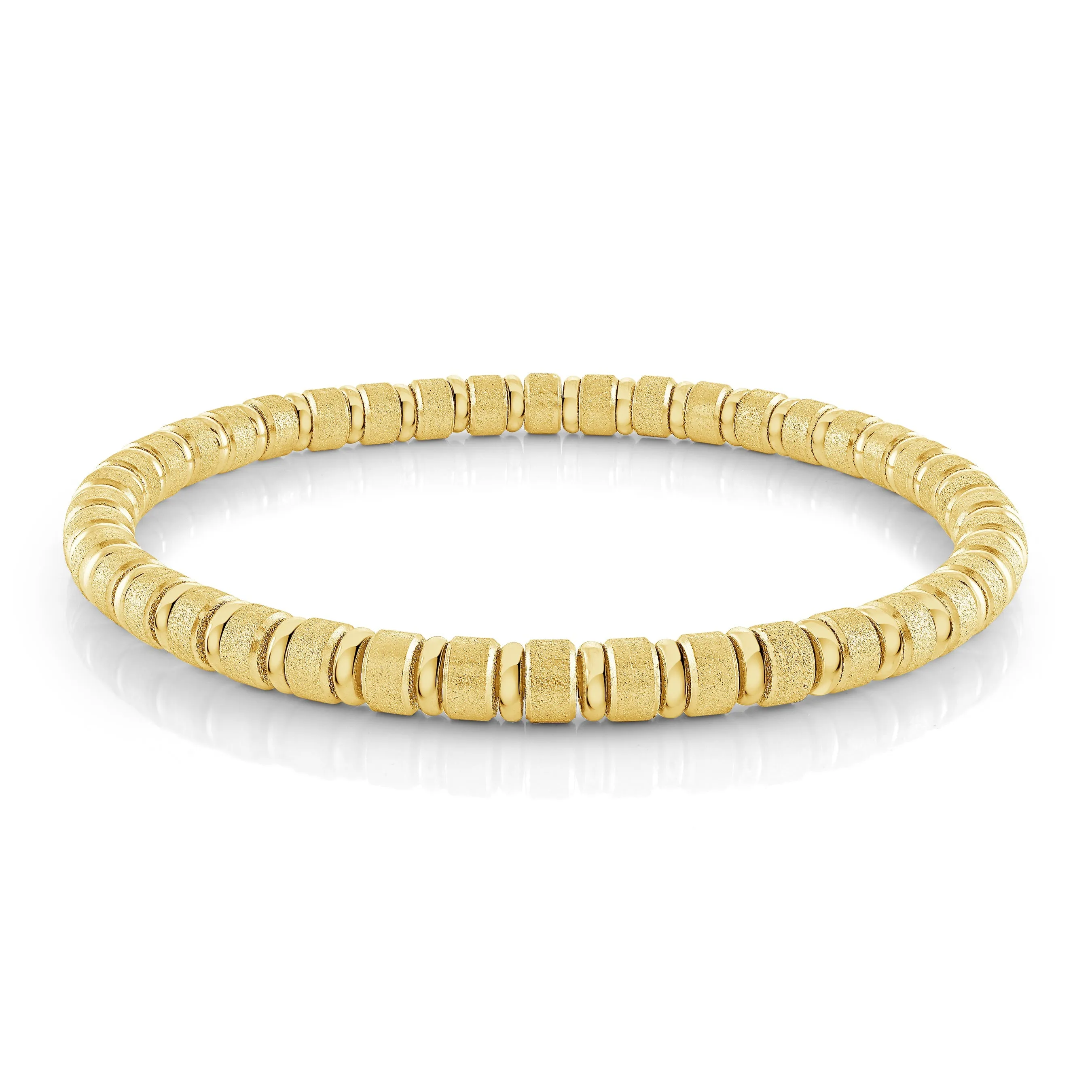 Disk Beaded Bracelet 5mm