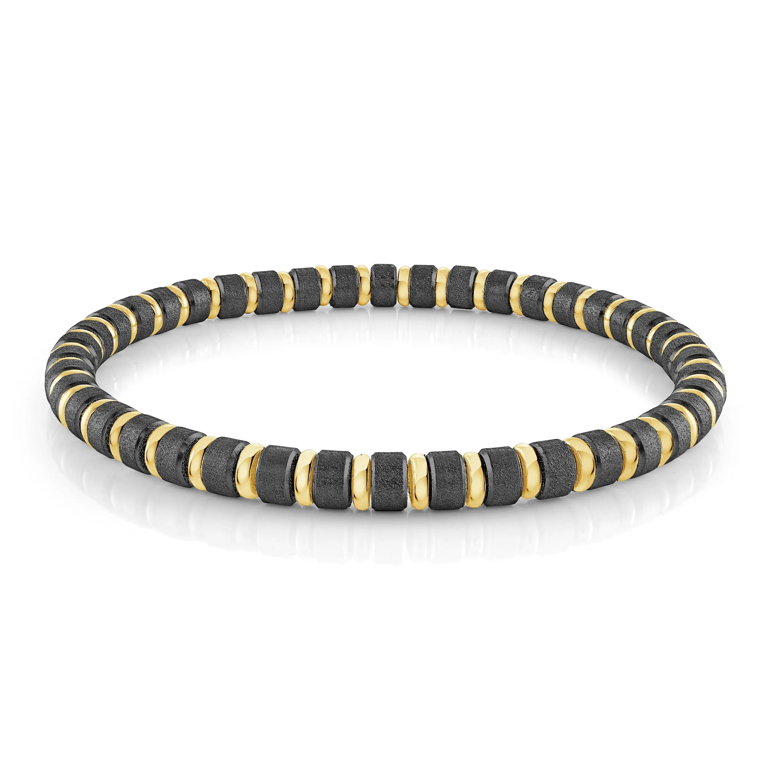 Disk Beaded Bracelet 5mm