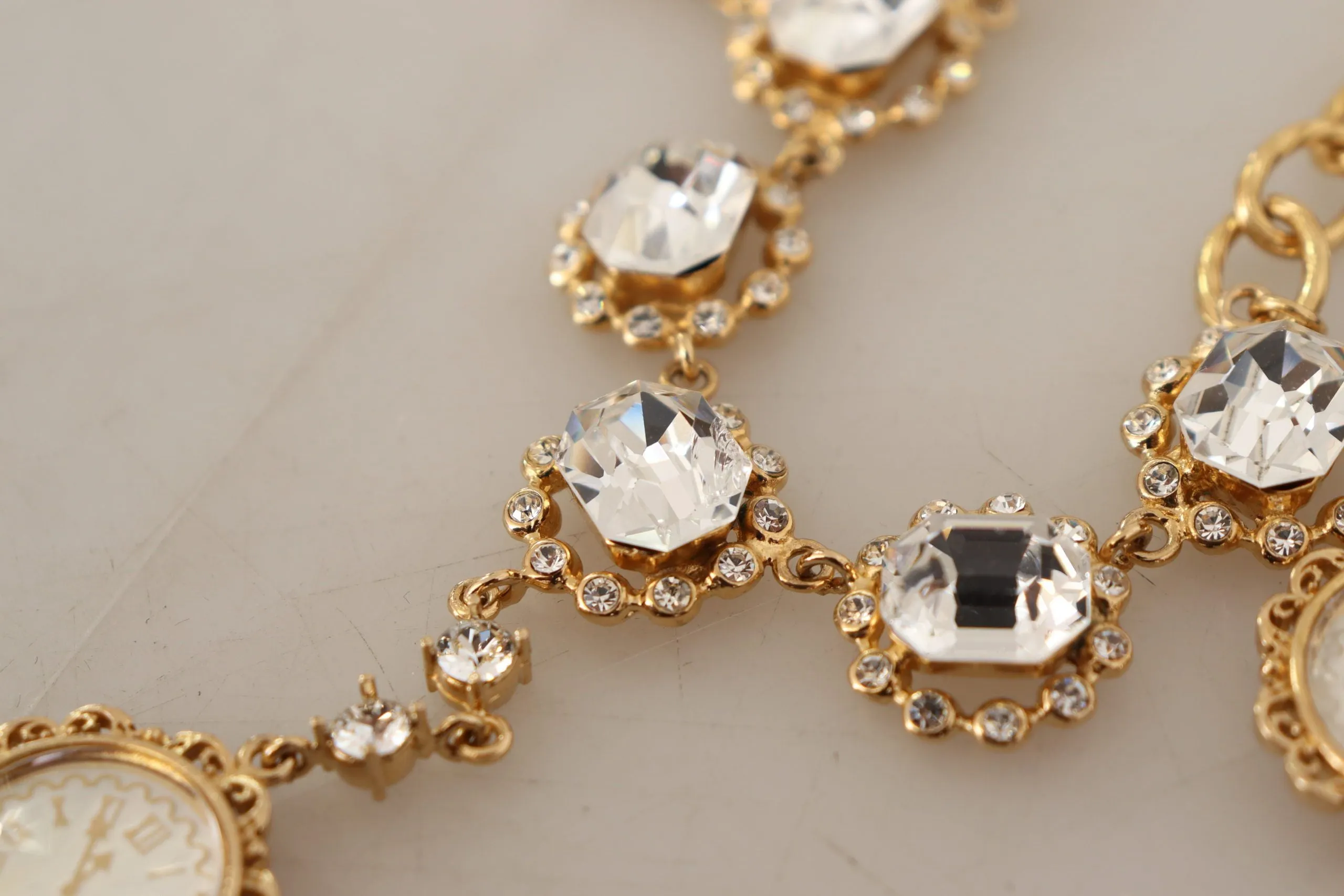 Dolce & Gabbana Elegant Timeless Statement Necklace