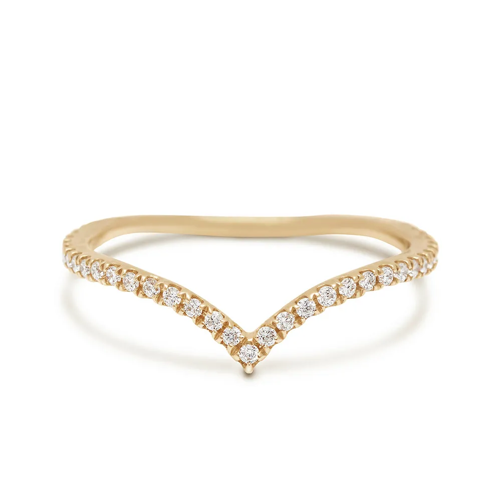 Eleonore Pave Orbit Band (Size 5.75) - Was <s> $1,750 </s>