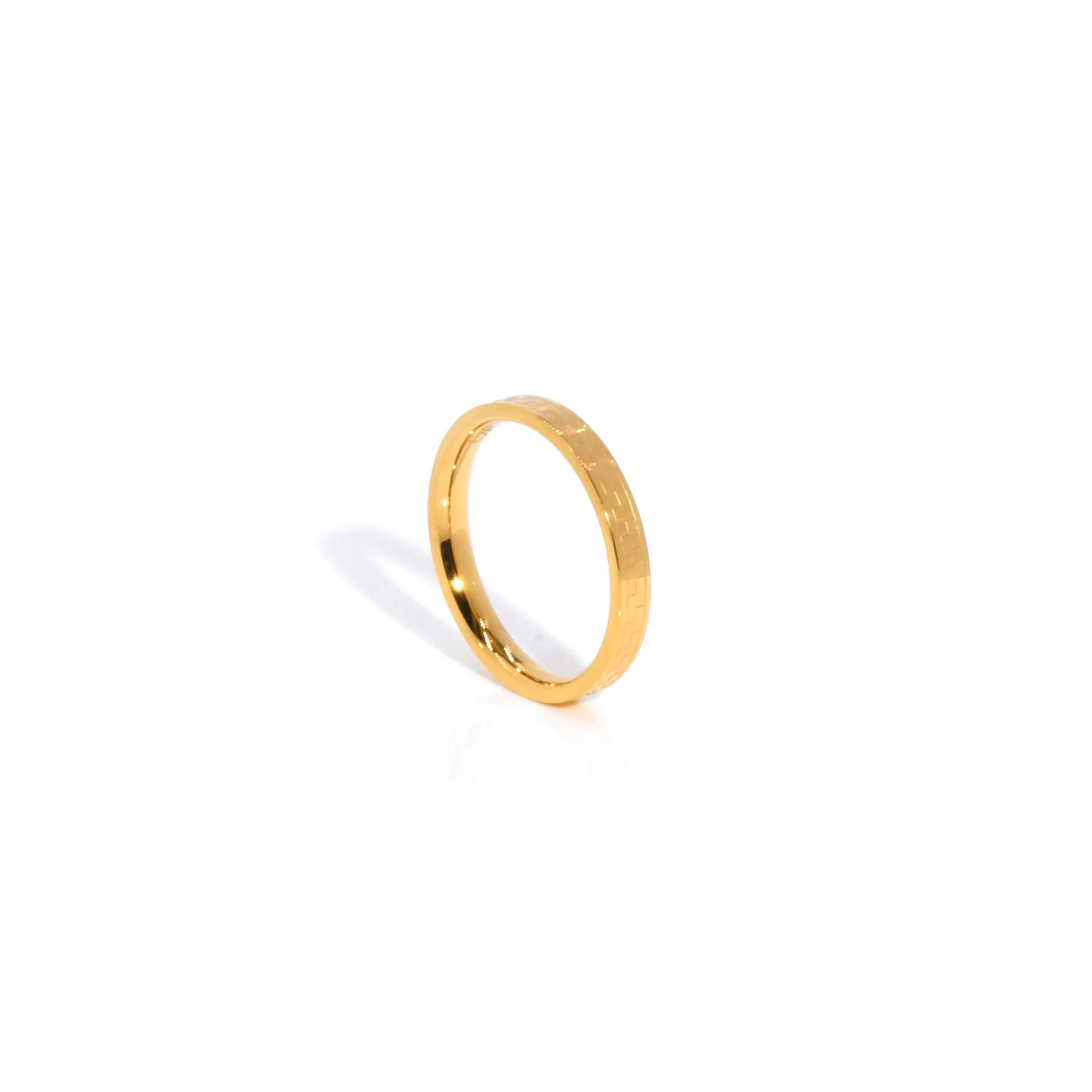 Eliasz & Ella Carreaux Ring - Gold