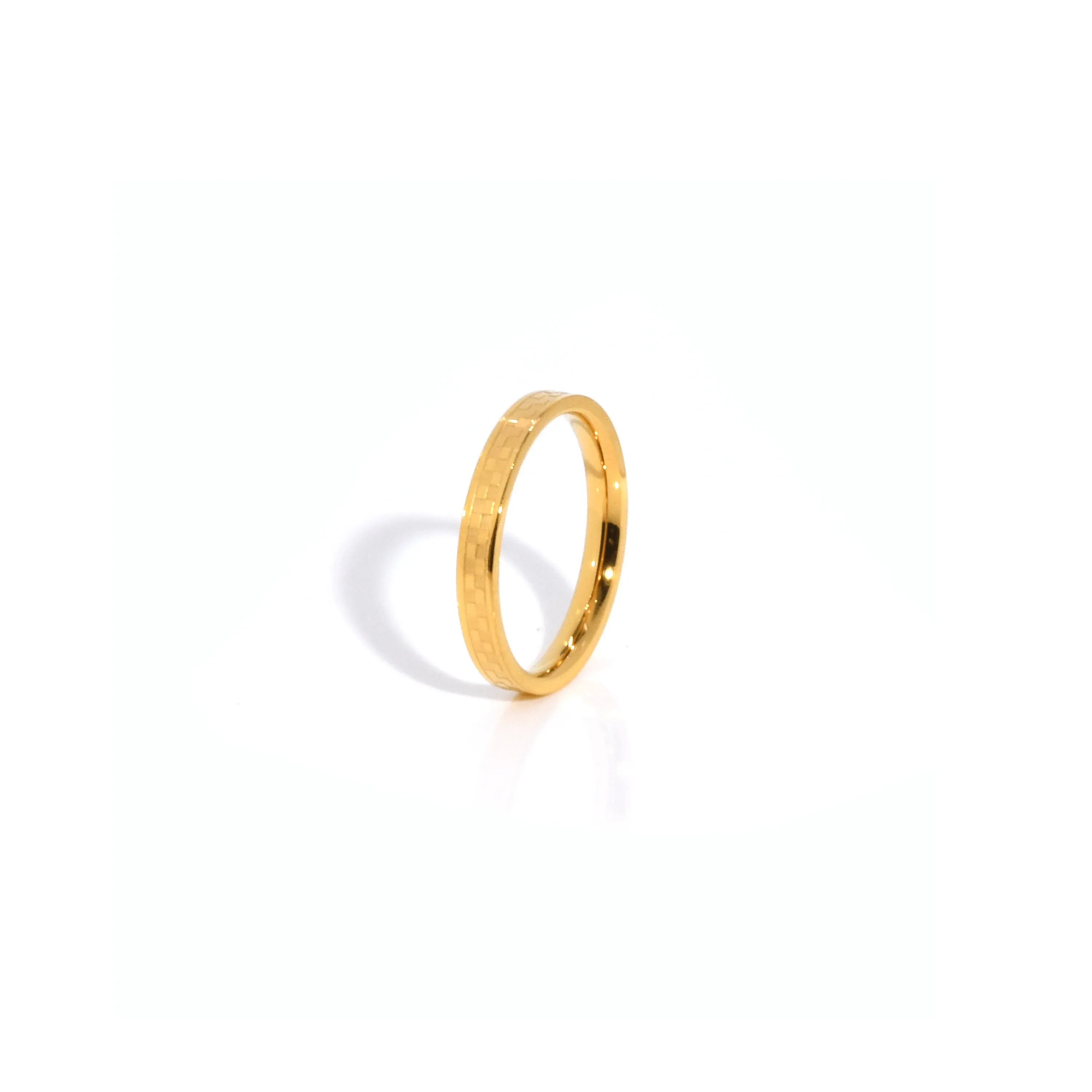 Eliasz & Ella Carreaux Ring - Gold