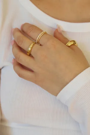 Elio Braid Cubic Zirconia Band