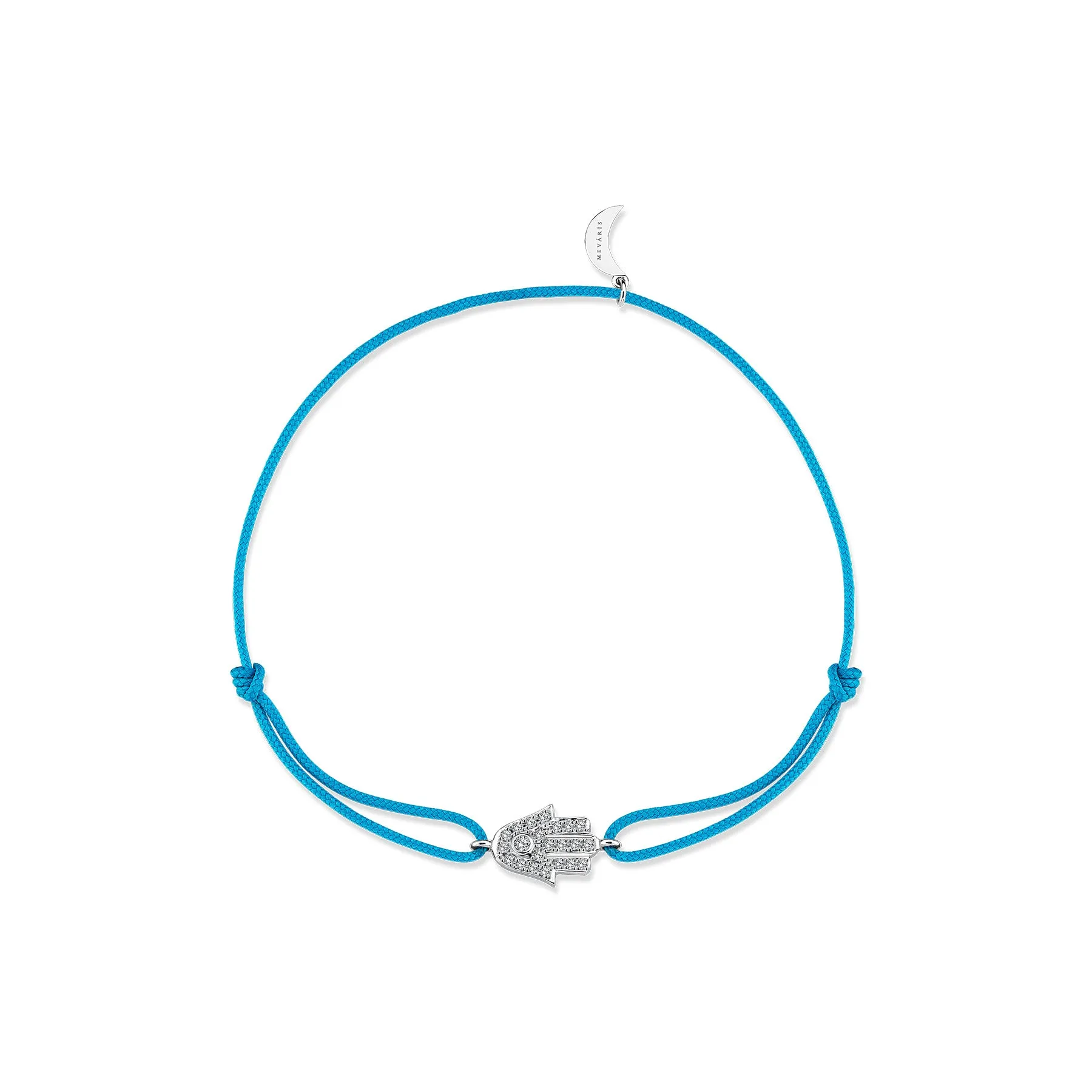 FATIMA TURQUOISE CORD BRACELET