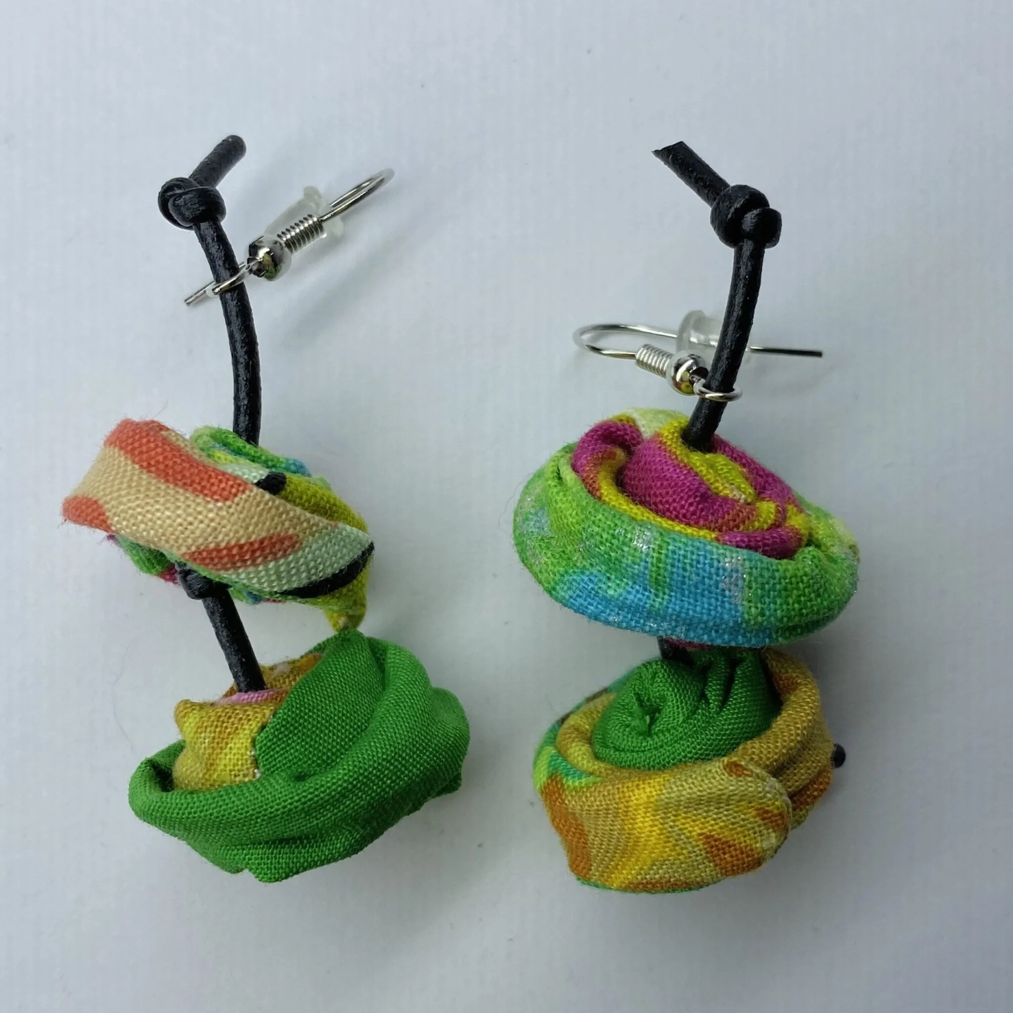 FICKLESTICKS Double Dangle Earrings - BLACK AND WHITE (NOT MULTI)