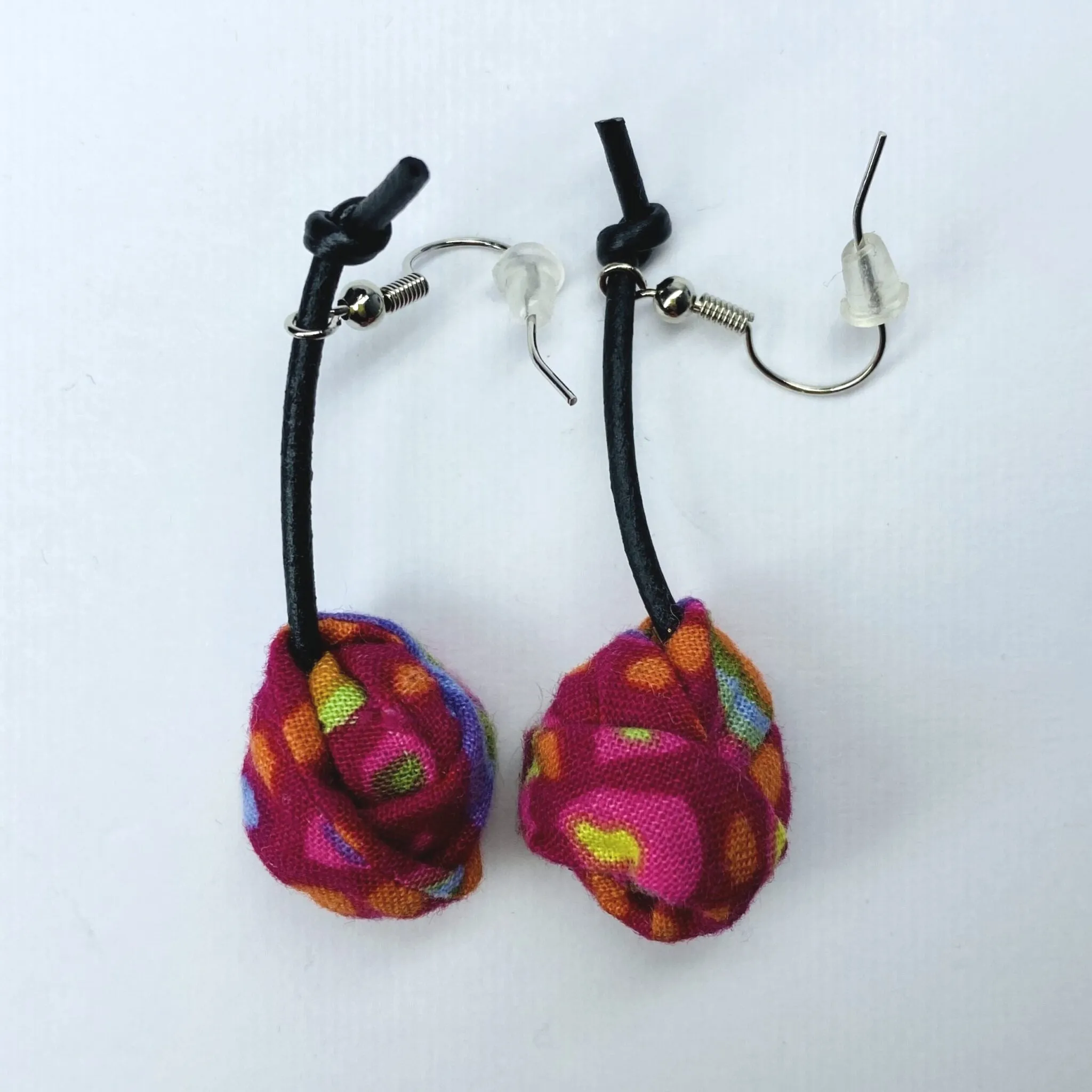 FICKLESTICKS Small Gumball Earrings (with string) - NEUTRALS (NOT REDS)