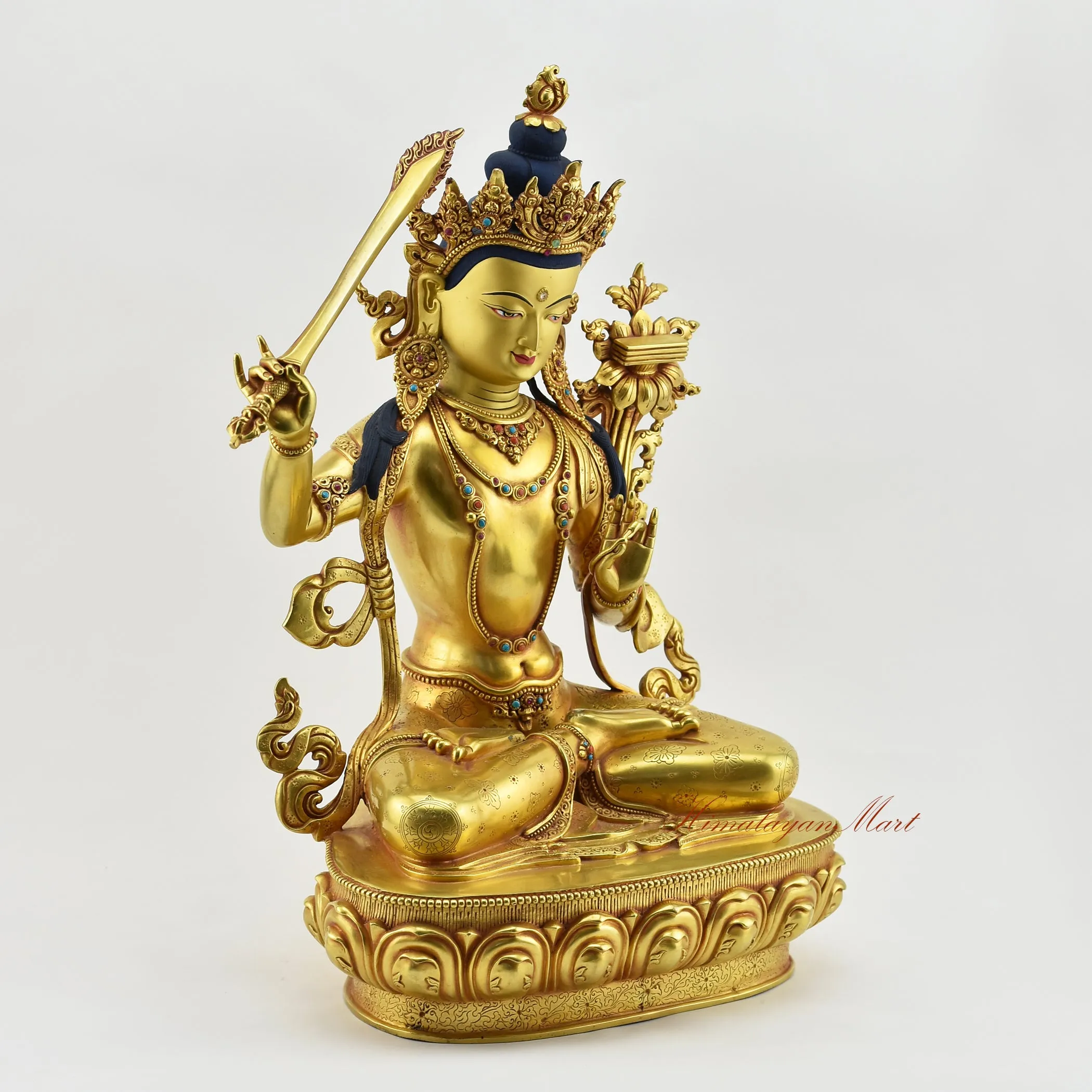 Fine Manjushri Statue | An Artistic Tribute to Wisdom and Spiritual Devotion